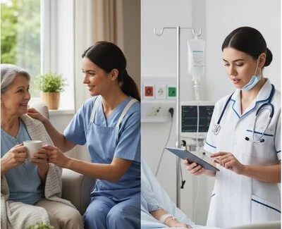 Кто такая сиделка и чем она отличается от медсестры: полное объяснение